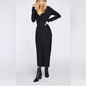 Gentle Fawn Courtney Dress Black size M lined